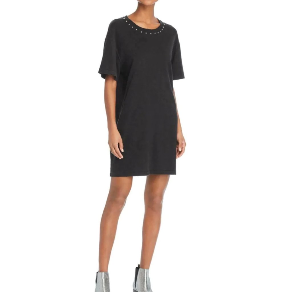 Current/Elliott Glitter Rock T Shirt Dress